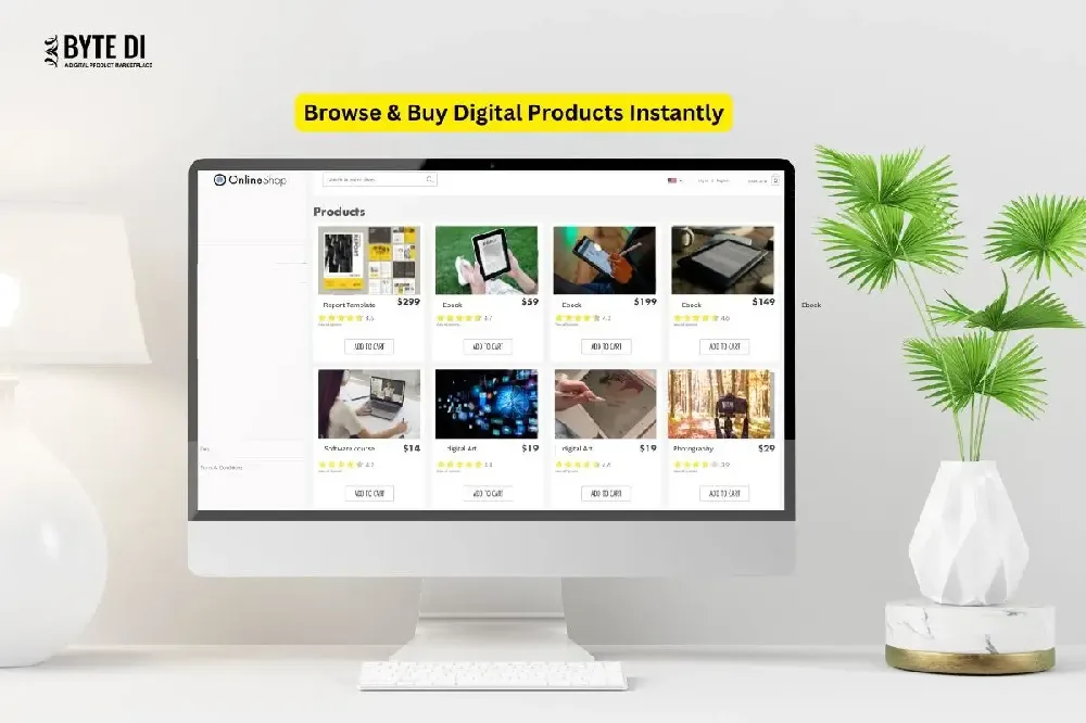 Sell Digital Products Online - digital product